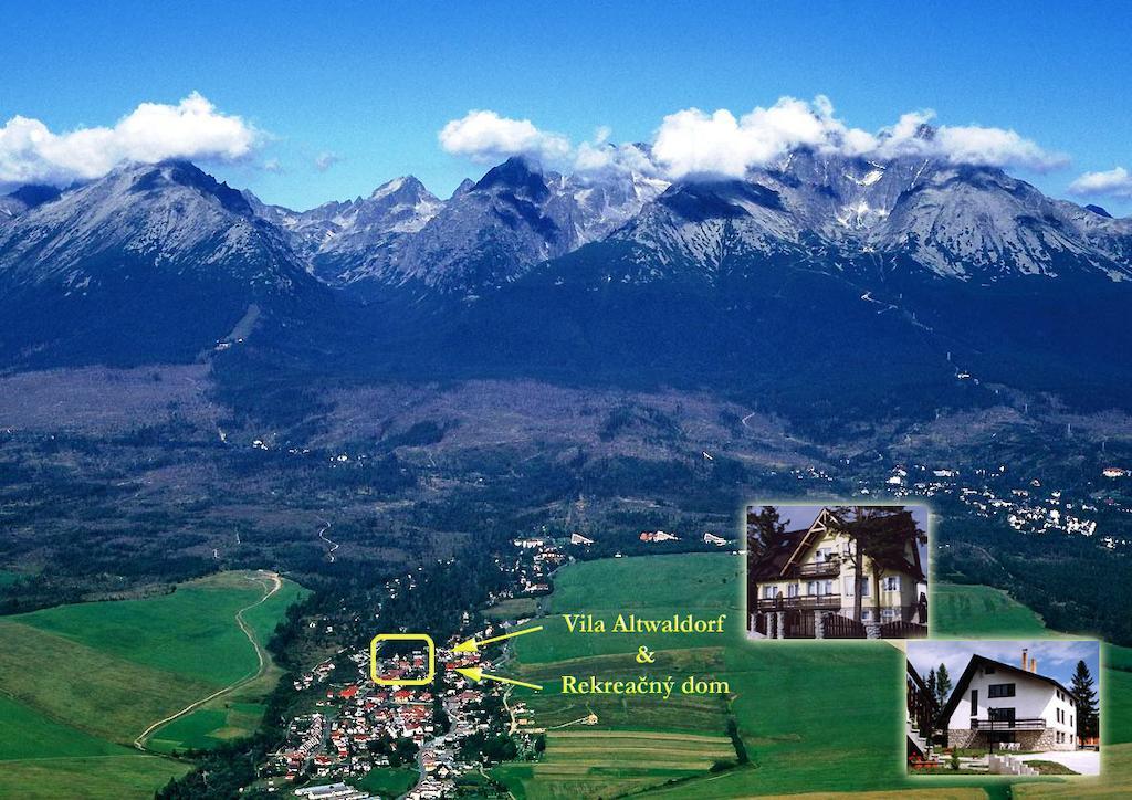 Rekreacny Dom Altwaldorf Vysoke Tatry Villa Stará Lesná Екстериор снимка